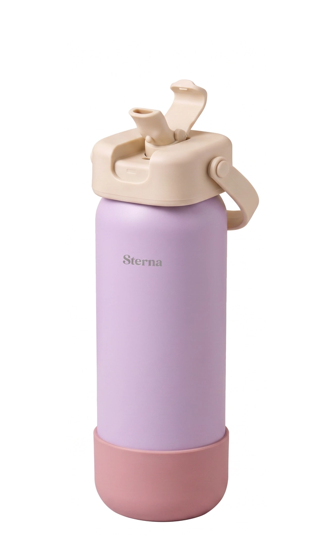 Sterna Aura – Creamy Rose | Gün Boyu Sıcak & Soğuk Termos 740 ml