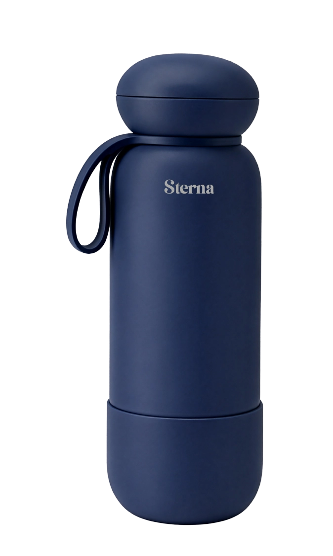 Sterna Aura – Midnight Blue | Gün Boyu Sıcak & Soğuk Termos 740 ml