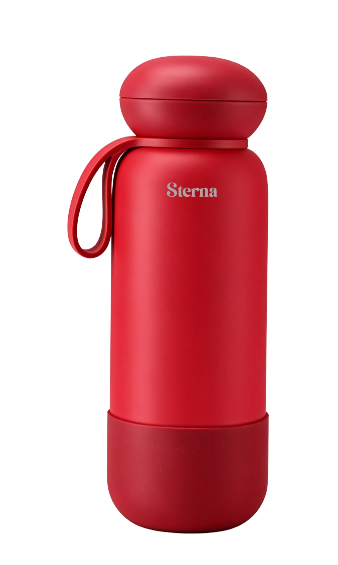 Sterna Aura – Ruby Red | Gün Boyu Sıcak & Soğuk Termos 740 ml
