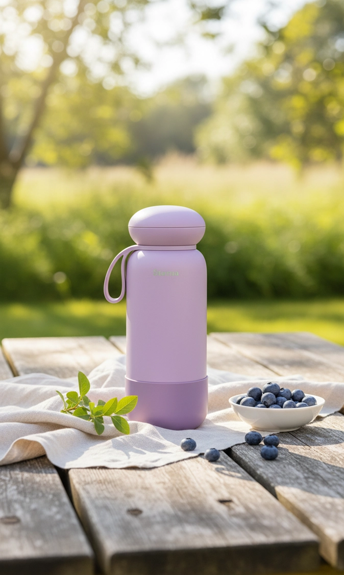 Sterna Aura – Lilac Bloom | Gün Boyu Sıcak & Soğuk Termos 740 ml