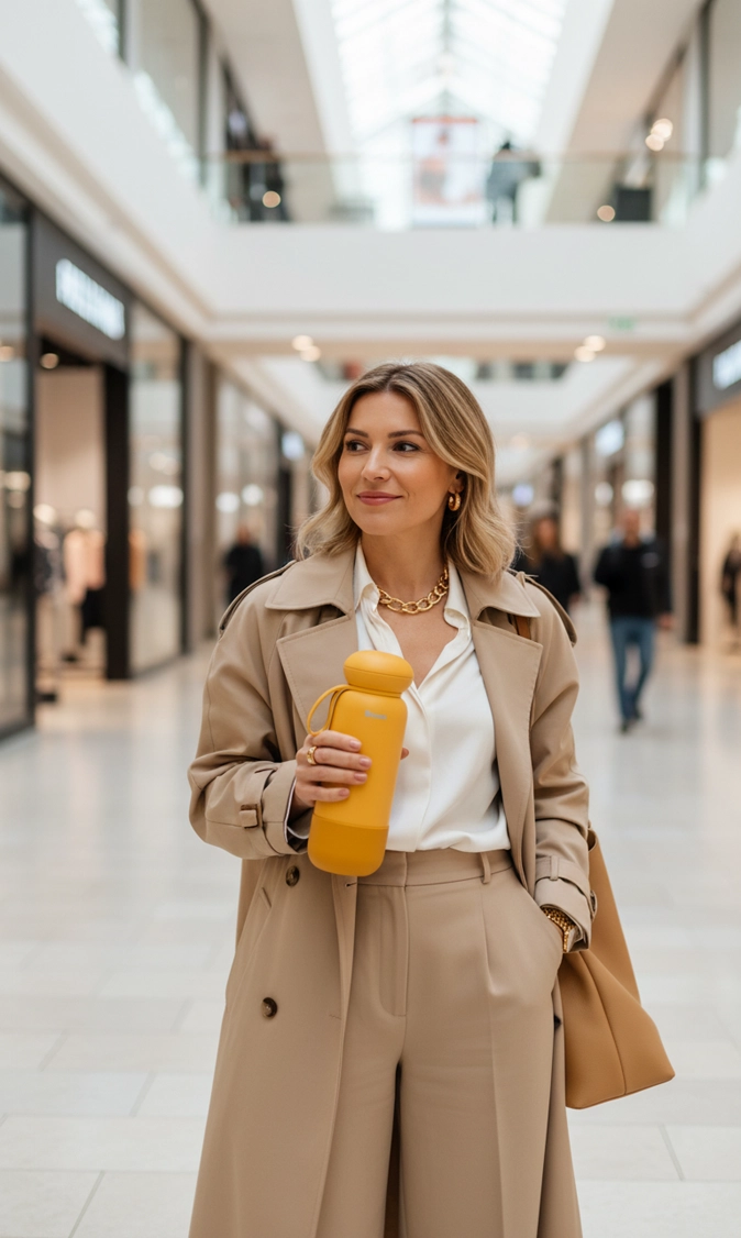 Sterna Aura – Blush Peach | Gün Boyu Sıcak & Soğuk Termos 740 ml