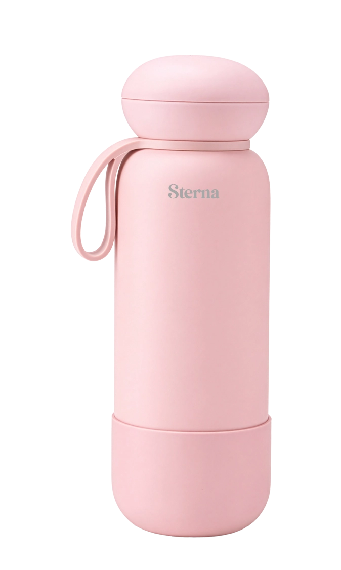 Sterna Aura – Soft Pink | Gün Boyu Sıcak & Soğuk Termos 740 ml