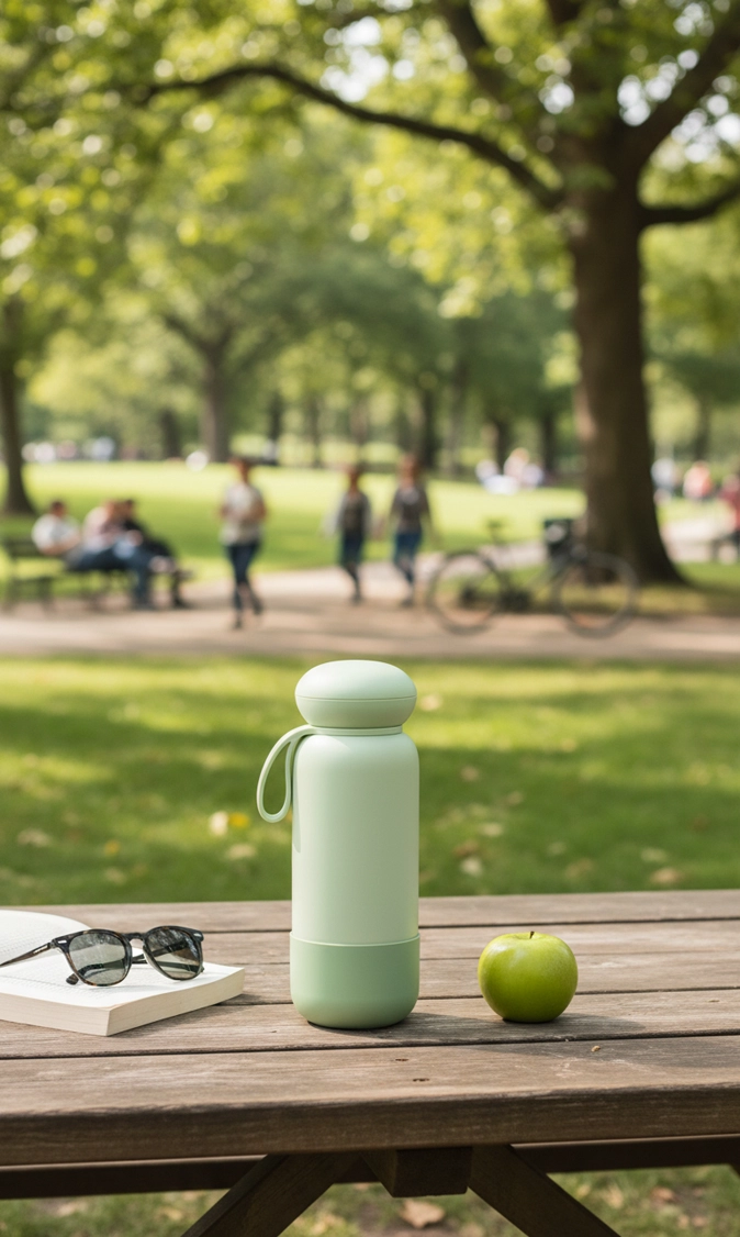 Sterna Aura – Mint Calm | Gün Boyu Sıcak & Soğuk Termos 740 ml