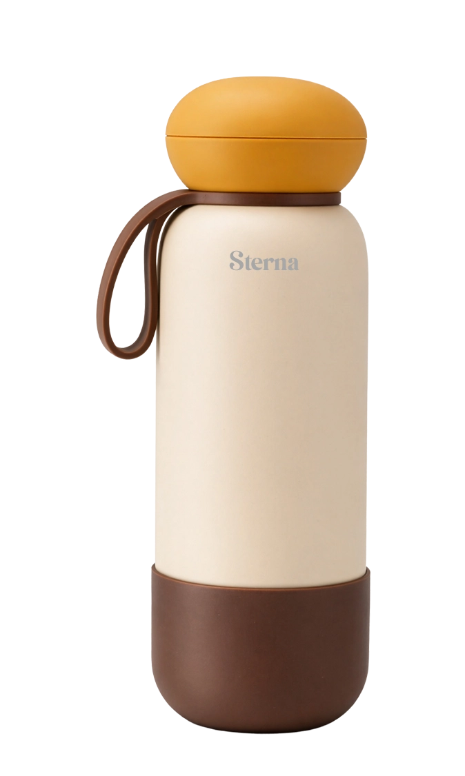 Sterna Aura – Golden Clay | Gün Boyu Sıcak & Soğuk Termos 740 ml
