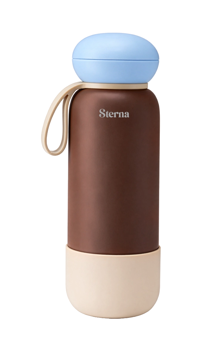 Sterna Aura – Sky Cocoa | Gün Boyu Sıcak & Soğuk Termos 740 ml