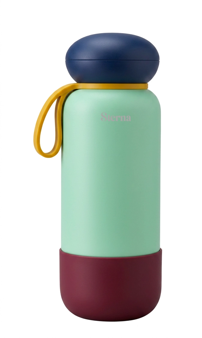 Sterna Aura –Mint Bordeaux | Gün Boyu Sıcak & Soğuk Termos 740 ml