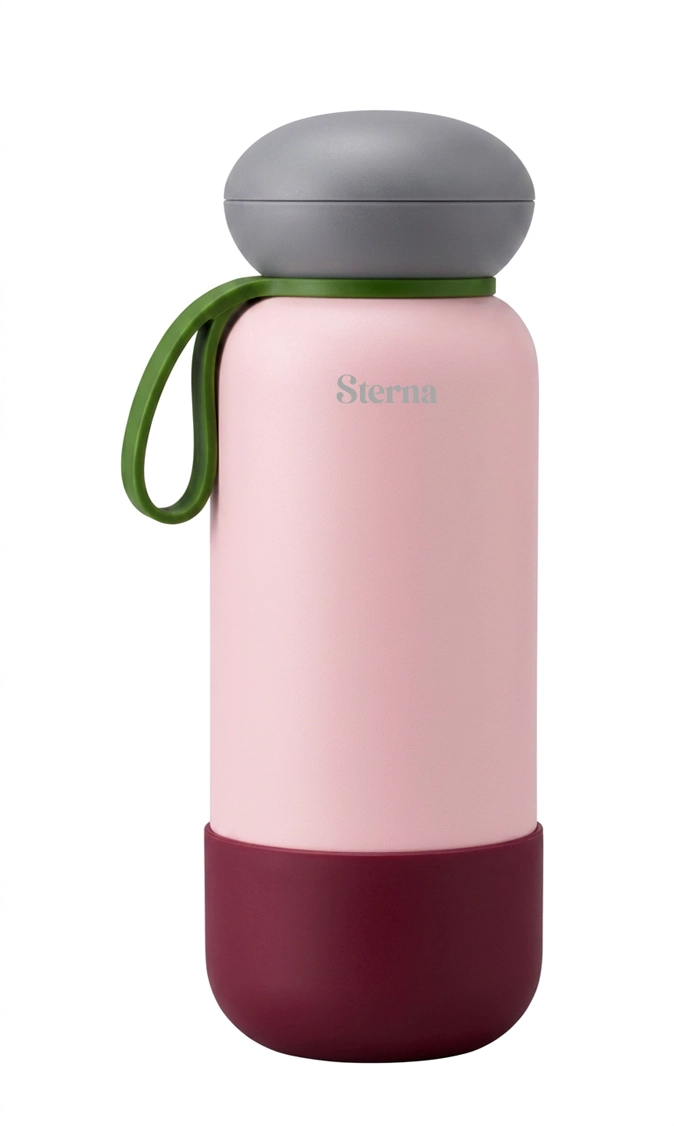 Sterna Aura – Rose Garnet | Gün Boyu Sıcak & Soğuk Termos 740 ml