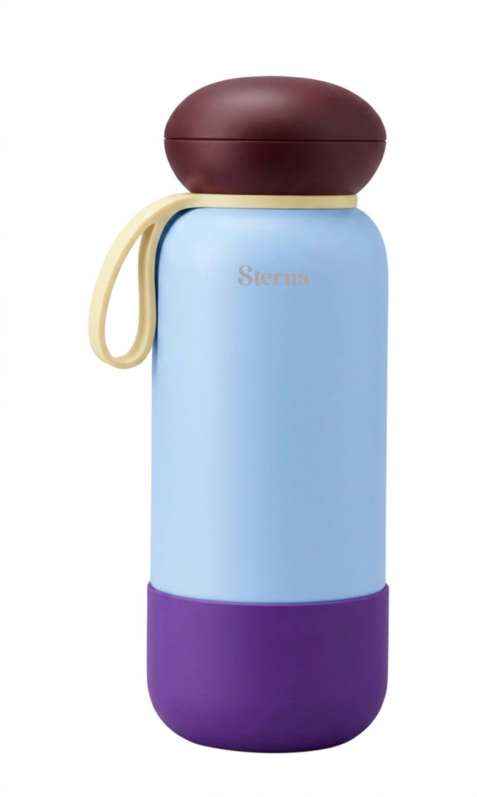 Sterna Aura – Azure Bordeaux | Gün Boyu Sıcak & Soğuk Termos 740 ml