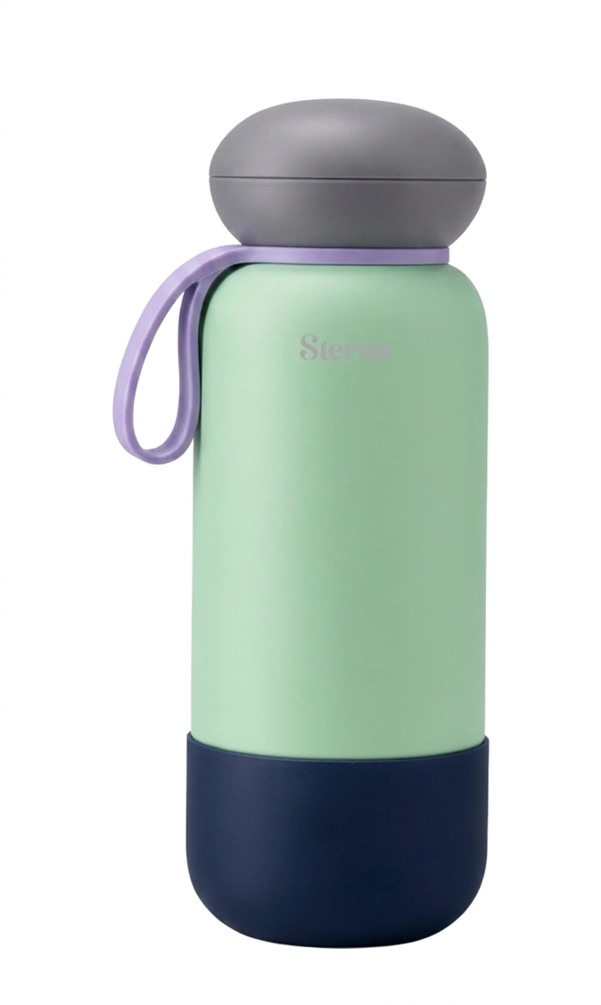 Sterna Aura – Sage Navy | Gün Boyu Sıcak & Soğuk Termos 740 ml