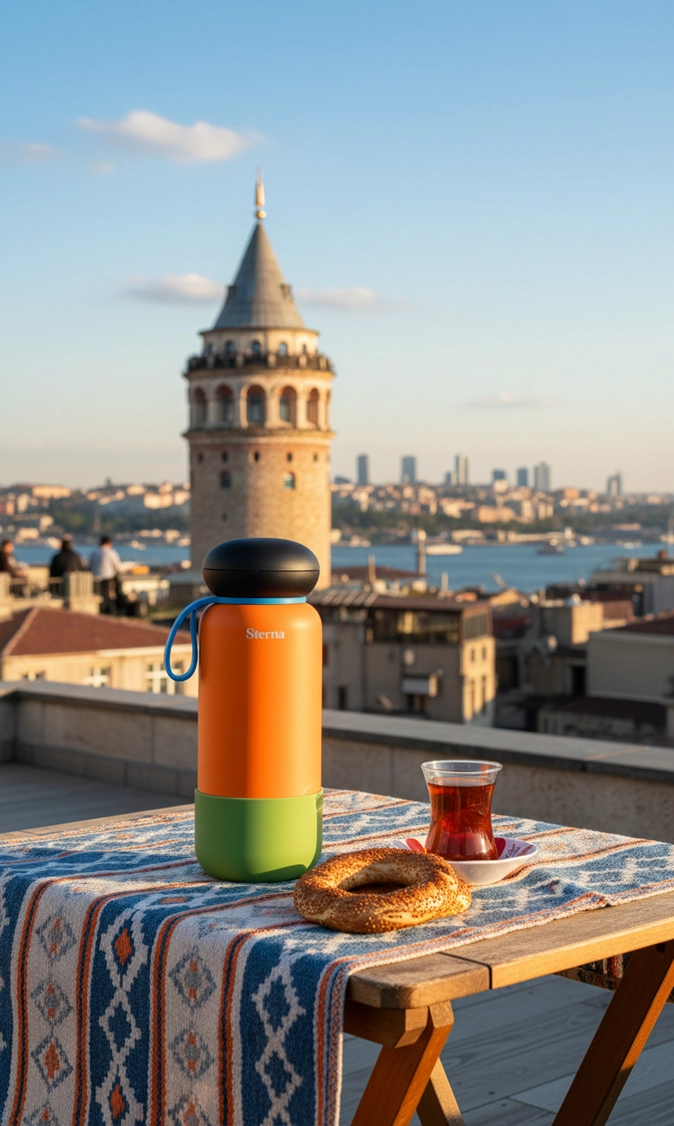 Sterna - Galata | Gün Boyu Sıcak & Soğuk Termos 740 ml
